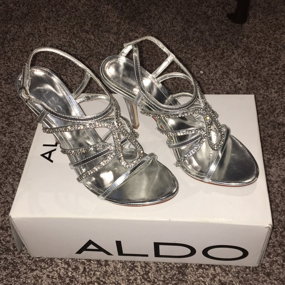 Aldo Silver Heels